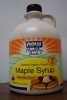 NOW Maple Syrup Organic & Kosher - 64 Oz. Grade B