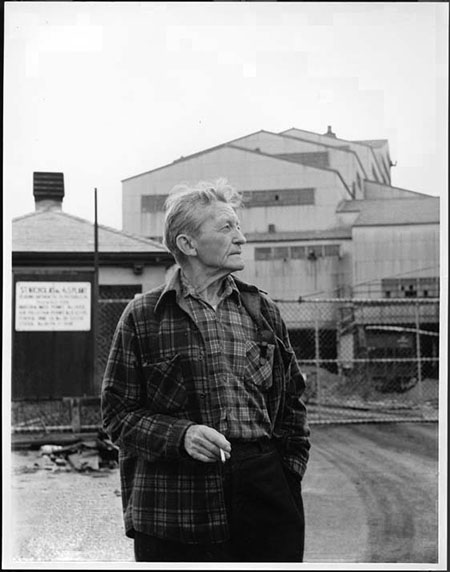 Picture of Uncle Ed Outside of Coal Mine