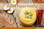 banana papaya pudding