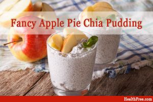 fancy apple pie chia pudding