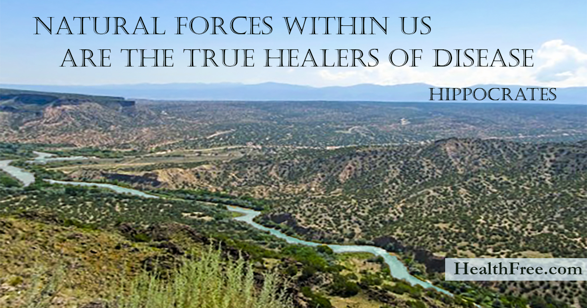 Natural forces within us are the true healers of disease. Hippocrates