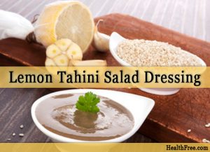 lemon tahini salad dressing