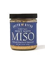 Organic Sweet White Miso - 16 oz. Glass Jar