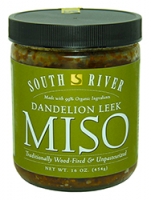 Miso, Organic Dandelion Leek Miso - 16 oz. Glass Jar