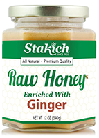 Raw Honey with Cinnamon, Unheated