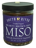 Miso, Organic Hearty Brown Rice  - 16 oz. Glass Jar